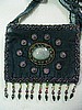 Denim Blue small purse w/ 10 pts. - 6"x4.5"